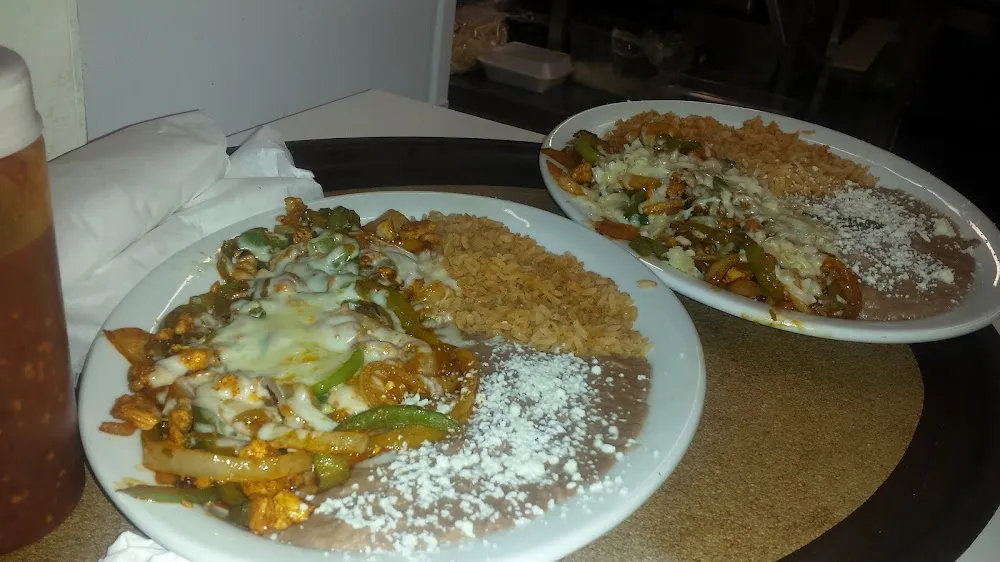 Chicken Fajitas Plate